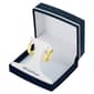 14kt. Gold over Brass 20mm Hi-Polished Tube Hoop Earrings - image 3
