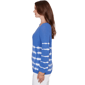Petite Ruby Rd. Set Sail Long Raglan Sleeve Tie Dye Sweater - image 4