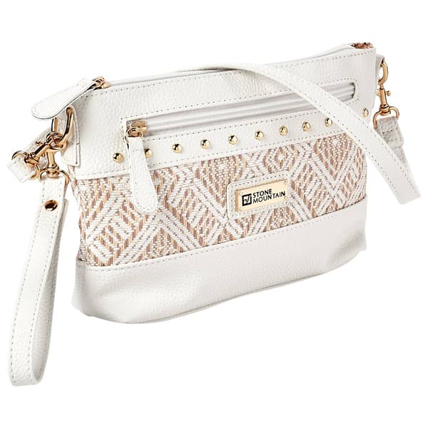 Stone Mountain Santa Fe Straw E/W 4 Bagger Crossbody