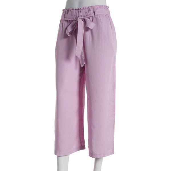 Juniors Love Tree Melody Cropped Wide Leg Pants - image 