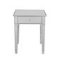 Southern Enterprises Mirage Mirrored Accent Table - image 3