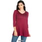 Womens 24/7 Comfort Apparel V-Neck Tunic - image 6