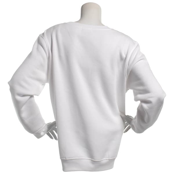 Womens Hasting & Smith Embroidered Meadow Floral Sweatshirt