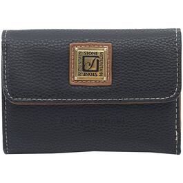 Womens Stone Mountain Cornell Small Trifold Wallet