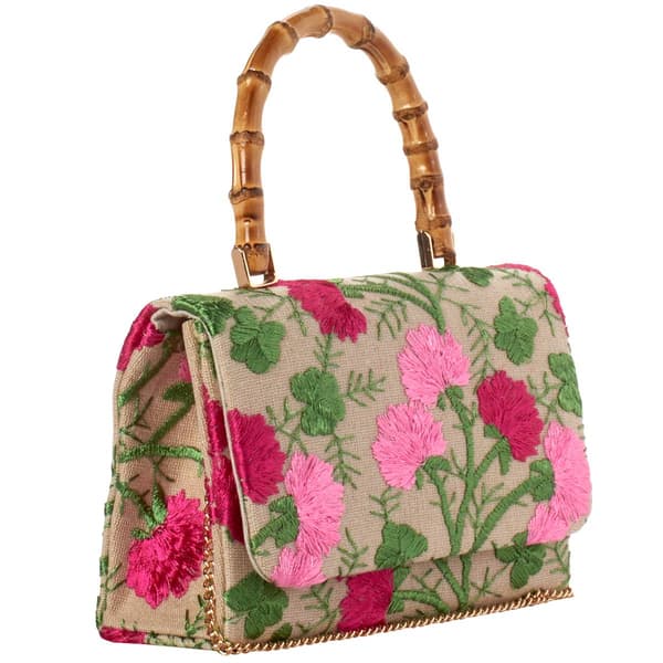 D''Margeaux® Embroidered Floral Evening Bag