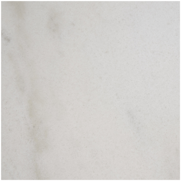 9th & Pike® Glam White Marble Accent Table