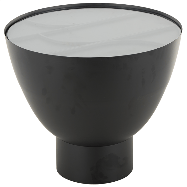 9th & Pike® Modern Black Metal Accent Table - image 