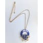 Ashley Cooper(tm) Gold-Tone Disc & Stone Encrusted Flower Necklace - image 1
