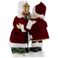 Northlight Mr. and Mrs. Claus Figures with "Merry Christmas" Sign - image 3
