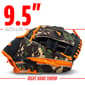 Franklin® 9.5in. Teeball Glove & Ball - Orange - image 2