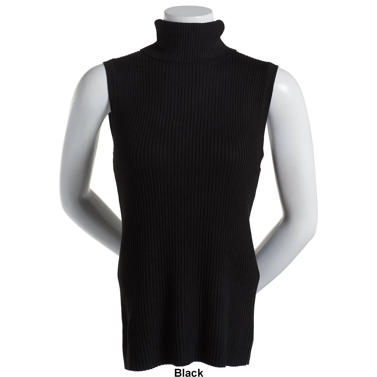 Womens Retrology Sleeveless Turtleneck Top
