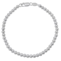 Sterling Silver 6mm Bead Chain Bracelet
