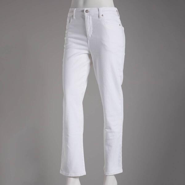 Petite Gloria Vanderbilt Amanda 5 Pocket Denim Color Jeans - image 