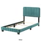 Passion Furniture Lodi Velvet Upholstered Tufted Bed Frame - Twin - image 5