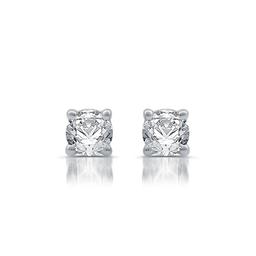 Nova Star(R) 14kt. White Gold 1/4ctw. Lab Grown Diamond Earrings