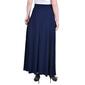 Womens NY Collection Pull On Solid Maxi Skirt - image 2