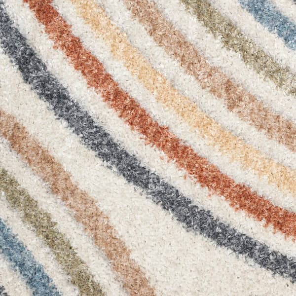 Nourison Astra Groovy Swirl Rectangular Area Rug