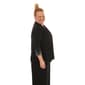Plus Size MSK Faraj Beaded Trim Open Front Cardigan - image 3