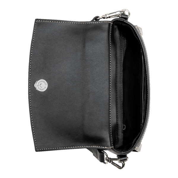 Nine West Ledger Mini Top Handle Flap Crossbody $50