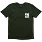 Mens Happy Camper Short Sleeve Tee - Forest Green - image 2