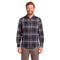 Mens Jackson Hole Flannel Shirt - Navy/Tan - image 1