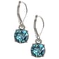 Gloria Vanderbilt Swarovski(R) Aqua Stone Earrings - image 1