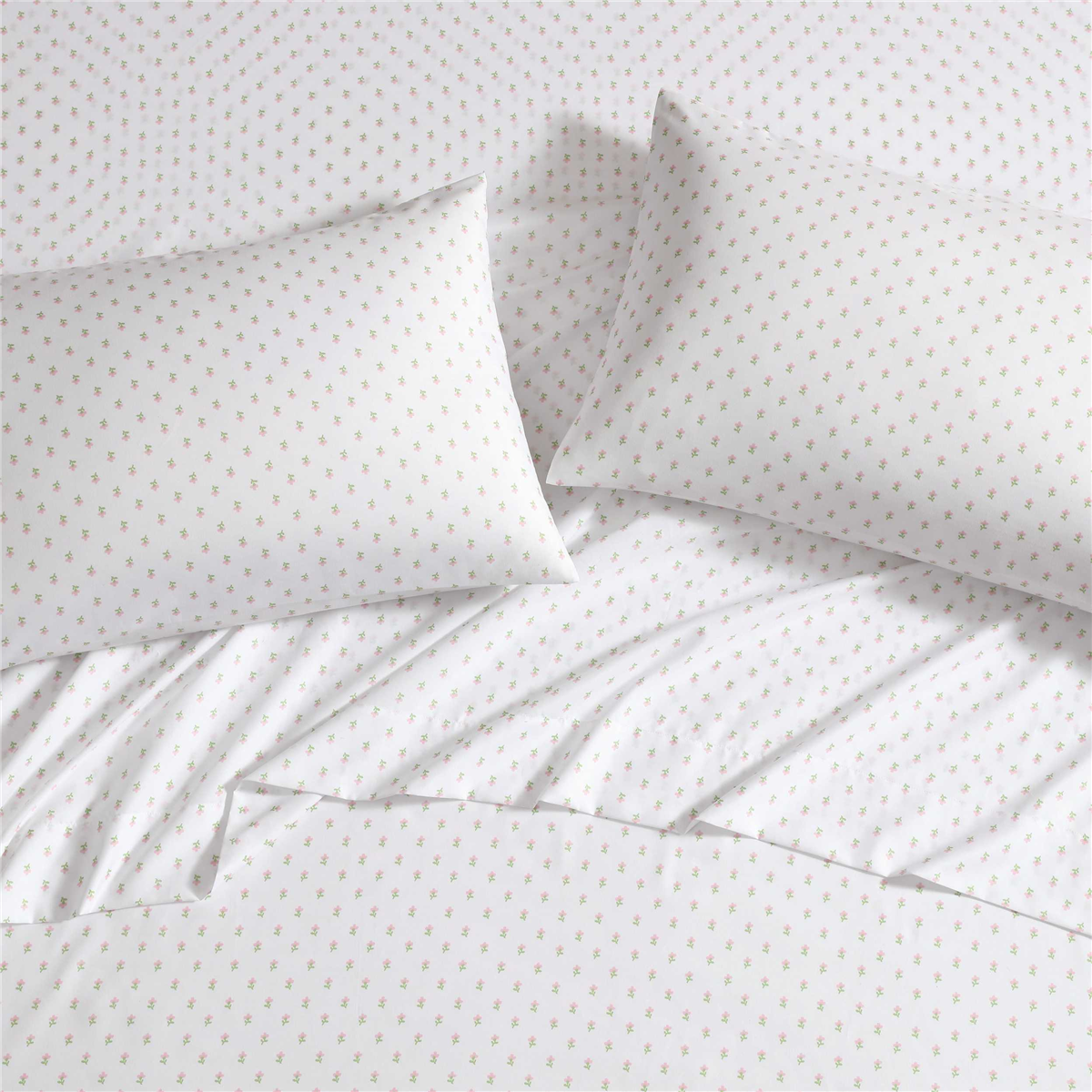 Laura Ashley® Kids Wood Violet Floral Sheet Set