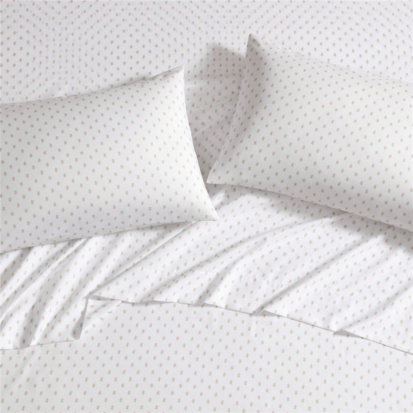 Laura Ashley® Kids Wood Violet Floral Sheet Set