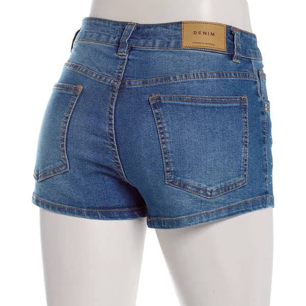 Juniors Love Tree Rhinestone Denim Shorts