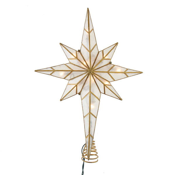 Kurt S. Adler 16.7in. Bethlehem Star Tree Topper - image 