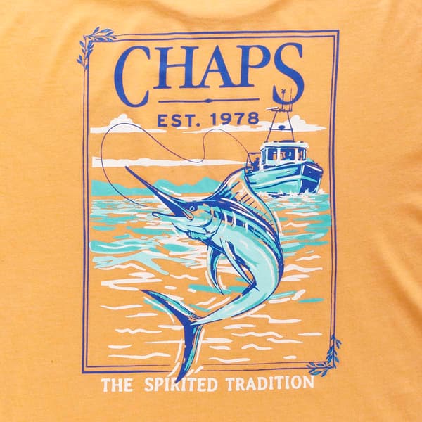Mens Chaps Swordfish Short Sleeve Graphic Tee