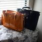 Badgley Mischka Julia Vegan Leather Tote Weekender Travel Bag - image 7