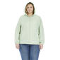 Plus Size d.e.t.a.i.l.s Windbreaker w/Floral Hood Lining - image 4