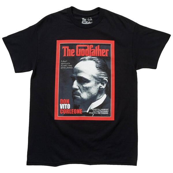 Young Mens The Godfather Graphic Tee - image 