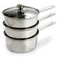 Healthy Living 4pc. Steamer/Double Boiler - image 1