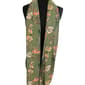Womens Renshun Fun Floral Pearl Silk Oblong Scarf - Green - image 2