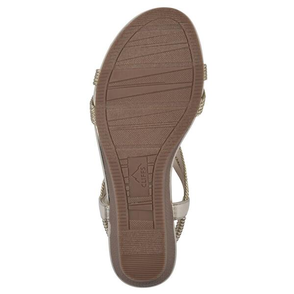 Womens Cliffs by White Mountain Candelle Wedge Sandals
