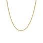 18in. Solid Rope Vermeil Sterling Silver Chain Necklace - image 1
