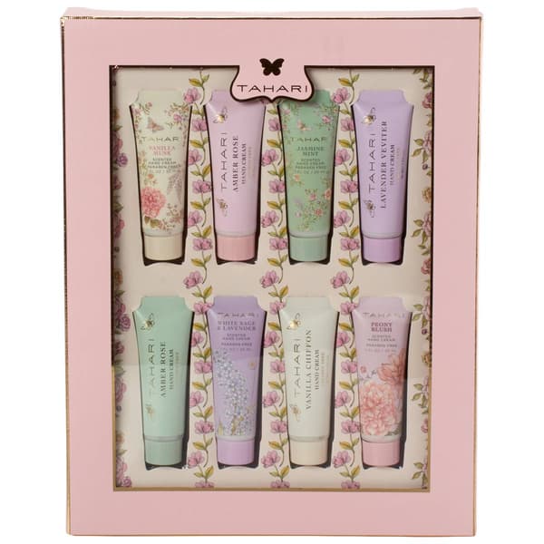 Tahari Peonies & Rose Vines 8pc. Hand Lotion Gift Set - image 