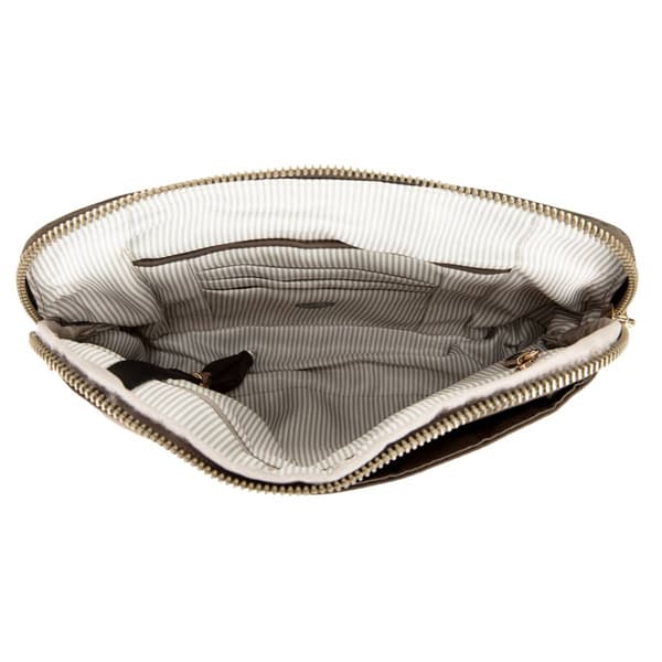 Travelon Tailored Convertible Crossbody Clutch Tote