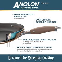 Anolon® Advanced 11pc. Bronze Cookware Set