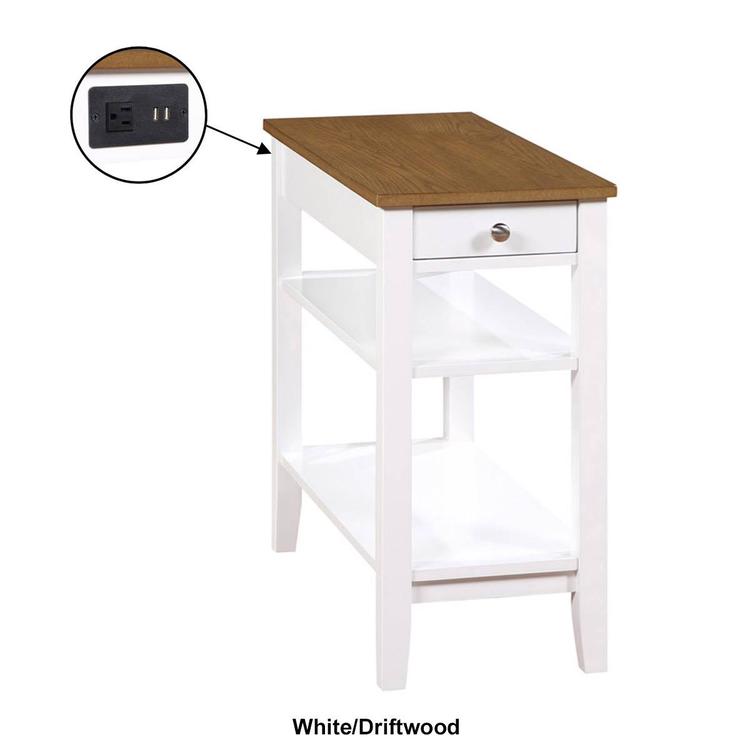 Convenience Concepts American Heritage Chairside End Table