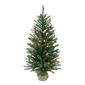 Puleo International Pre-Lit 4ft. Fir With Cones Christmas Tree - image 1