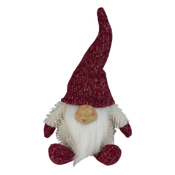 Northlight Seasonal 15in. Textured Chubby Smiling Gnome Figure - image 