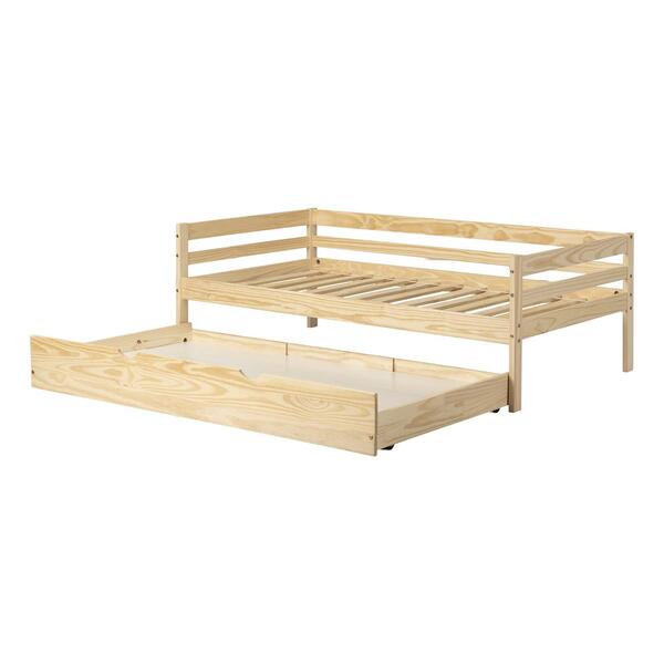South Shore Sweedi Twin Solid Wood Daybed w/Trundle Bed - image 