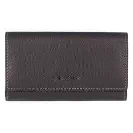 Womens Club Rochelier RFID Medium Clutch Wallet