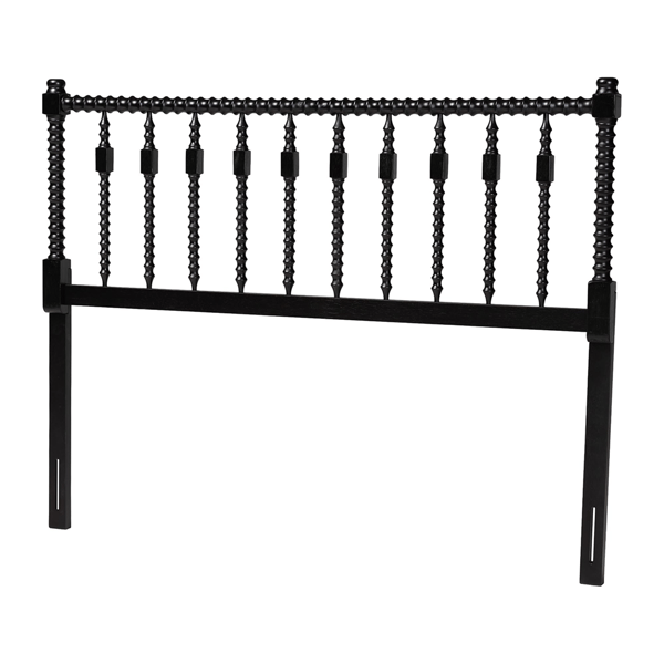 Baxton Studio Juliette Turned Spindle Headboard - image 
