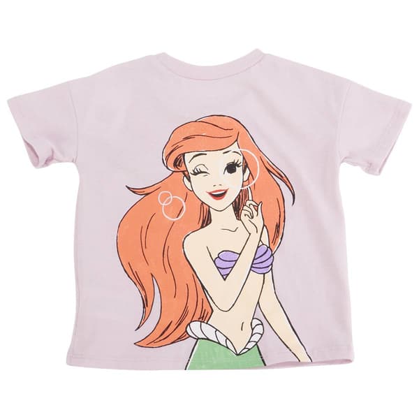 Toddler Girl Disney&#174; Little Mermaid Tee & Bike Shorts Set