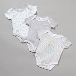 Baby Unisex &#40;3-9M&#41; Little Beginnings&#40;R&#41; Happy Little Baby Bodysuits