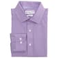 Mens Christian Aujard Slim Fit Gingham Dress Shirt - Purple - image 1